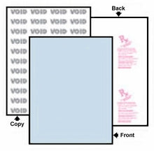 DocuGard® Advanced Security Paper Paris 04545 with Blue Background and Void Pantograph