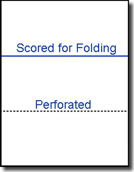 White Mailer with Tear Off Card