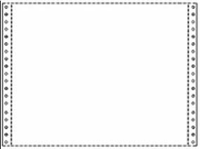 11 x 8.5 with Perforations Removed