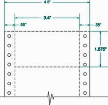 USPS Continuous Tray Tags