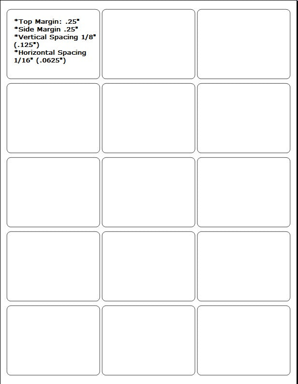 300 Label Outfitters® Vinyl WaterProof and WeatherProof Laser ONLY Durable White Labels, 2-11/16 x 2 inches, 20 Sheets