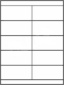 1,000 White Matte 4.25" x 2" Shipping Labels, w/ Permanent Adhesive 10/sheet - 100 Sheets