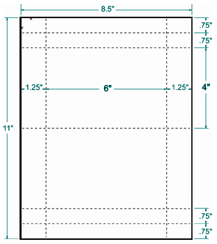 500 Compulabel® 430604 Bulk Pack of Large White Index Cards, File Cards or Postcards 6 x 4 Laser and Inkjet Printable, 250 Sheets