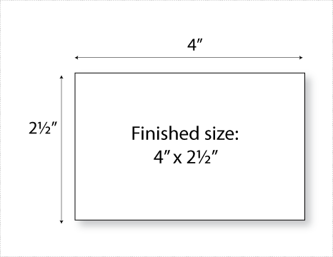 2,000 Name Badge Inserts, Micro Perforated for Smooth Edges  4 x 2.5, 250 Sheets, 8 Inserts per Sheet for Laser and Inkjet Printers