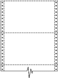 8" x 5" Continuous Card