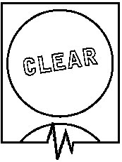 Compulabel® 910203 Wafer Tab Seals1 inch Diameter, Translucent or Frosty Clear, Not Perfed between Tabs, , 5,000 per Roll, 50,000 / Case