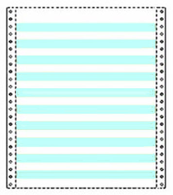 One Part, 20# Paper, Margin Perfs