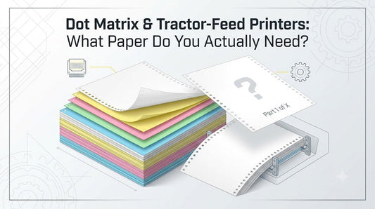 Dot Matrix & Tractor-Feed Printers: What Paper Do You Actually Need?
