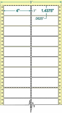 4 x 1-7/16 Two Across