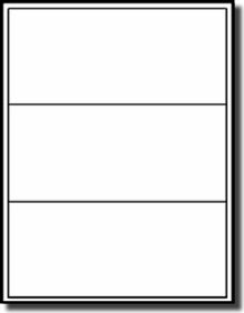 60 Compulabel® 313007 VICS Compatible Laser and Inkjet Labels, 8 x 3.5 Large Carton Labels 20 Sheets