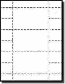 750 Compulabel® 430503 Laser-Inkjet 3 x 5 inch Index Cards use Avery® 5388 Template, 250 Sheets