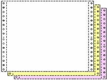 1/2" Marginal Perforations
