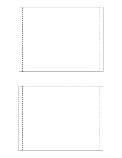 20 Sheets Print Your Own CD Tray Inserts 67# White Cardstock 2 Inserts Sheet