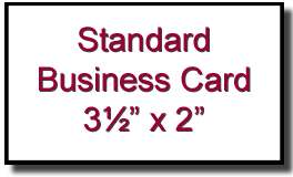 Laser and Inkjet Printable Both Sides Business Cards-Rocket Red, 50 Sheets use Avery® 5371, 5911, 8371 Template