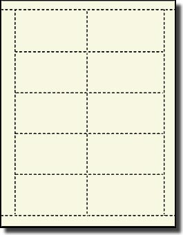 Use Standard Business Card Template