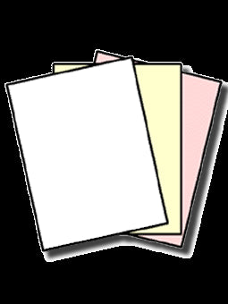 Letter Size, 3 Part